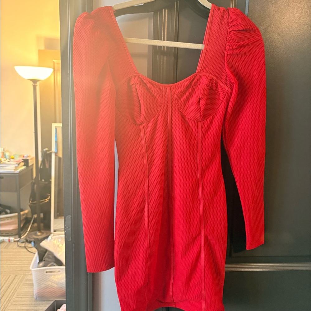 Guess Scarlet Long Sleeve Dress